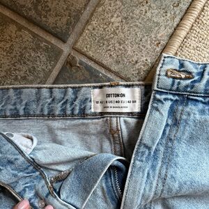 Cotton On Sky Blue Denim Pants